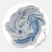 Fish.. ラウンドシール (正面)