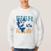fish all day tシャツ (正面)