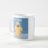 Fish and Chips コーヒーマグカップ (正面左)