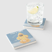 Fish and Chips ストーンコースター (横)