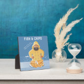 Fish and Chips フォトプラーク (インサイチュ)