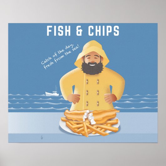Fish and Chips ポスター (正面)