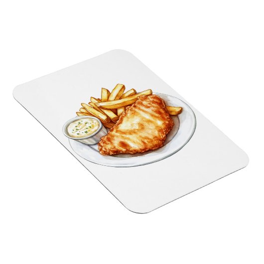 Fish and Chips マグネット (右側)