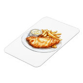 Fish and Chips マグネット (左側)