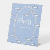 Fish and sea 台座サイン (正面)