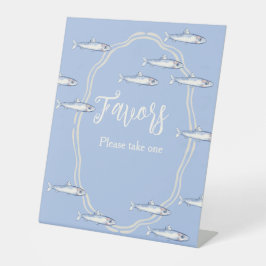 Fish and sea 台座サイン