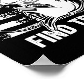 Fish Around And Find Trout Funny Fishing Fishermen ポスター (角)