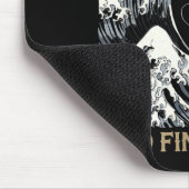 Fish Around And Find Trout Funny Fishing Fishermen マウスパッド (コーナー)