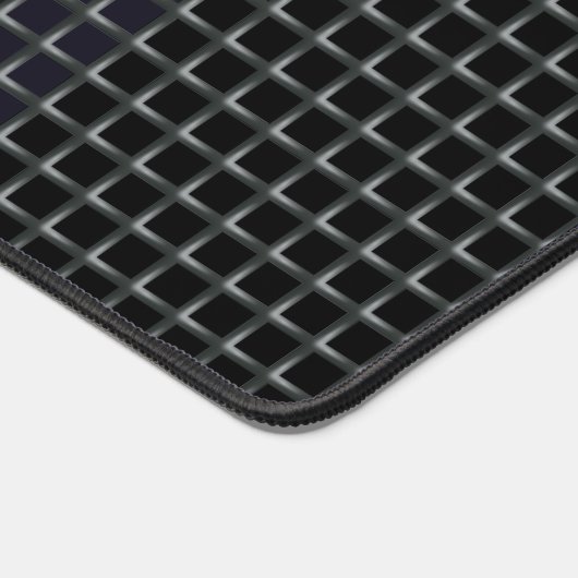 Fish Behind Net Illustration デスクマット (コーナー)