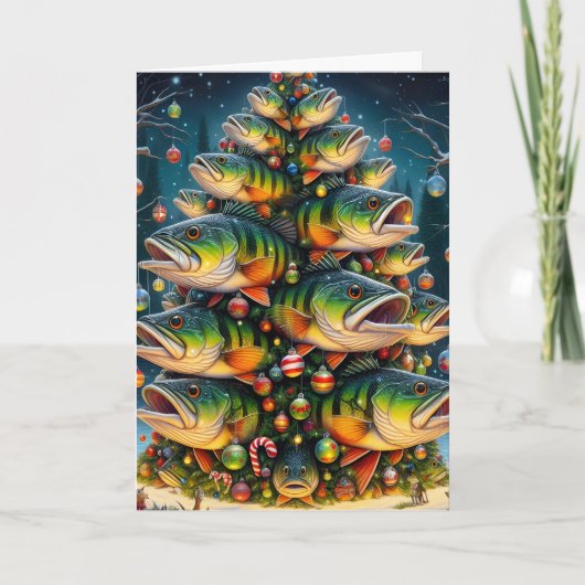 Fish Christmas Tree シーズンカード (正面)