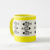 fish coffee mug マグカップ (正面左)