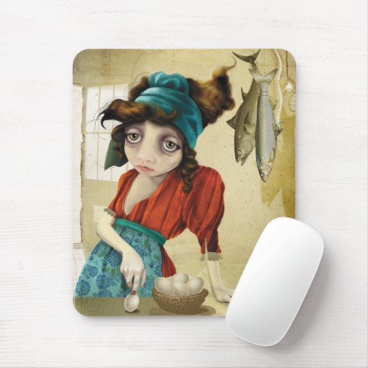 Fish&egg マウスパッド (マウス)