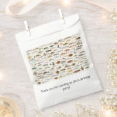 Fish Fishing フェイバーバッグ (クリップ留めされた状態)