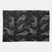 fish fishmonger seafood caviar cuts キッチンタオル (横)