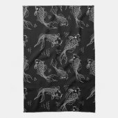 fish fishmonger seafood caviar cuts キッチンタオル (縦)