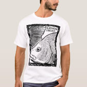 Fish Forever EYES : BLACK BREAM Tシャツ (正面)