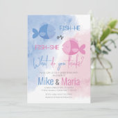 Fish-heまたはFish-sheの性別による招待の表示 招待状 (スタンド正面)