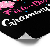 Fish-he Or Fish-she Grammy To Be Gender Reveal Bab ポスター (角)
