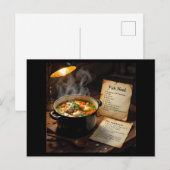 Fish head soup caribbean ポストカード (正面/裏面)