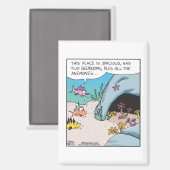 Fish house hunting with plenty Anemones  マグネット (正面/裏面)