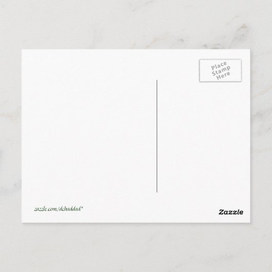 Fish in the Lily Pads – はがき (裏面)