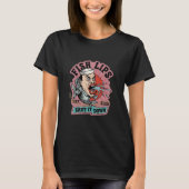Fish Lips Shut It Down ヴィンテージ・セーラー・タトゥーTシャツ Tシャツ (正面)