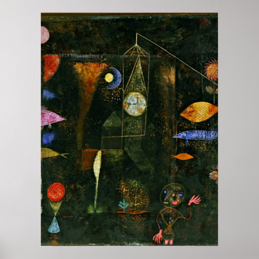Fish Magic by Paul Klee ポスター (正面)