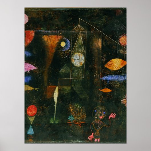 Fish Magic - Paul Klee ポスター (正面)