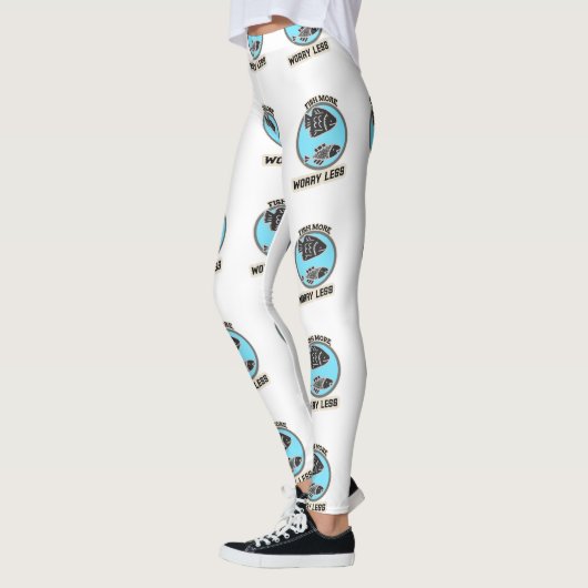 Fish More Worry Less レギンス (左)