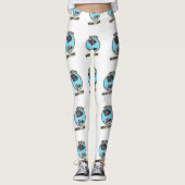 Fish More Worry Less レギンス (正面)