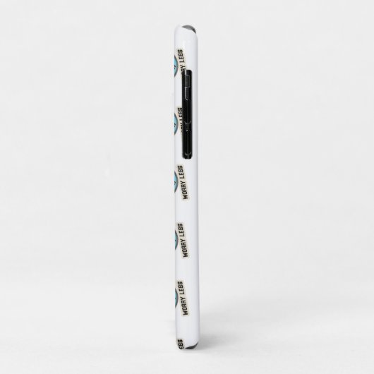 Fish More Worry Less Case-Mate iPhoneケース (裏面/左)