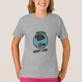 Fish More Worry Less Tシャツ (正面)