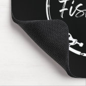 Fish On Catch Funny Saying Fishing Humor Men Water マウスパッド (コーナー)