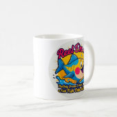 Fish Outta Water Fun コーヒーマグカップ (正面右)