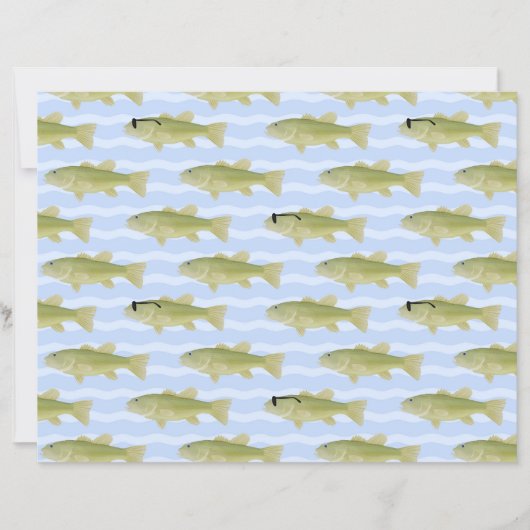 fish patterned paper (正面)