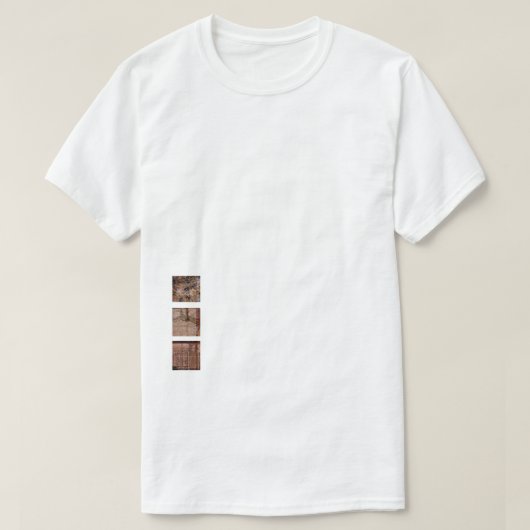 Fish Remember Trees — HemプリントTシャツ Tシャツ (デザイン正面)