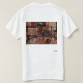 Fish Remember Trees — HemプリントTシャツ Tシャツ (デザイン裏面)