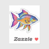 Fish Sticker シール (シート)