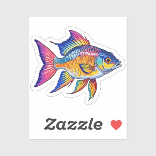 Fish Sticker シール (シート)