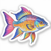 Fish Sticker シール (正面)