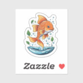 Fish Sticker シール (シート)