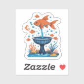 Fish Sticker シール (シート)