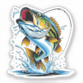 Fish Stickers シール (正面)