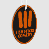 Fish Sticks Comedy Christmas Ornament オーナメント (正面)