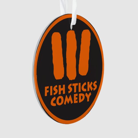 Fish Sticks Comedy Christmas Ornament オーナメント (正面)