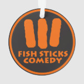 Fish Sticks Comedy Christmas Ornament オーナメント (裏面)