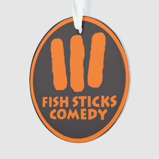 Fish Sticks Comedy Christmas Ornament オーナメント (正面)