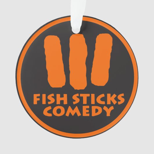 Fish Sticks Comedy Christmas Ornament オーナメント (正面)