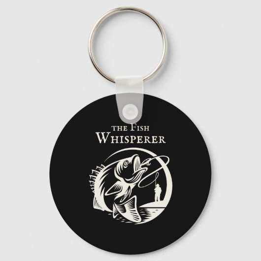 Fish Whisperer Outdoor Srts Fishing  キーホルダー (正面)