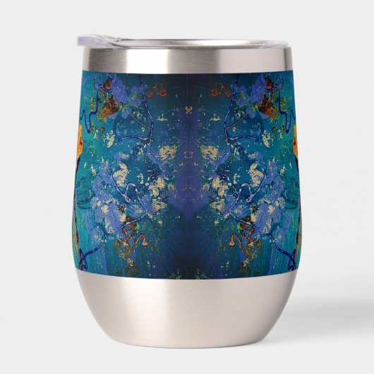 Fish Wine Tumbler Water Bottle (右面)